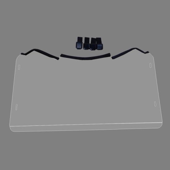 UTV Windscreen Windshield with Velcro Clamp Can Am Maverick full size