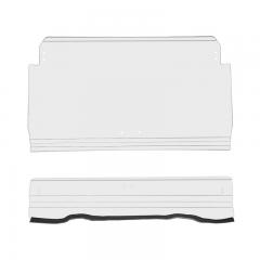 FULL Windshield with Velcro Clamp