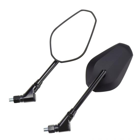 Universal Mirror BLACK LOOK 10MM  with E-MARK