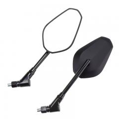 Universal Mirror BLACK LOOK 10MM  with E-MARK