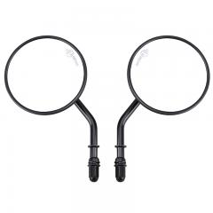 Motorcycle rear view mirror with E-mark